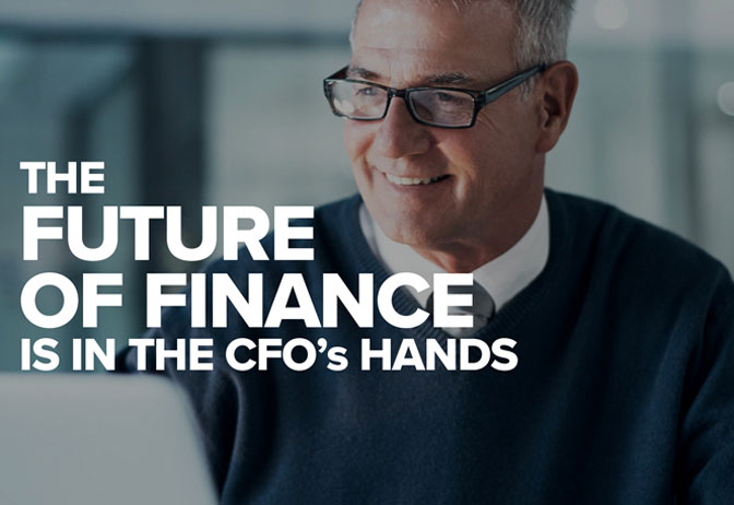 FUTURE OF FINANCE IS IN THE CFO’s HANDS